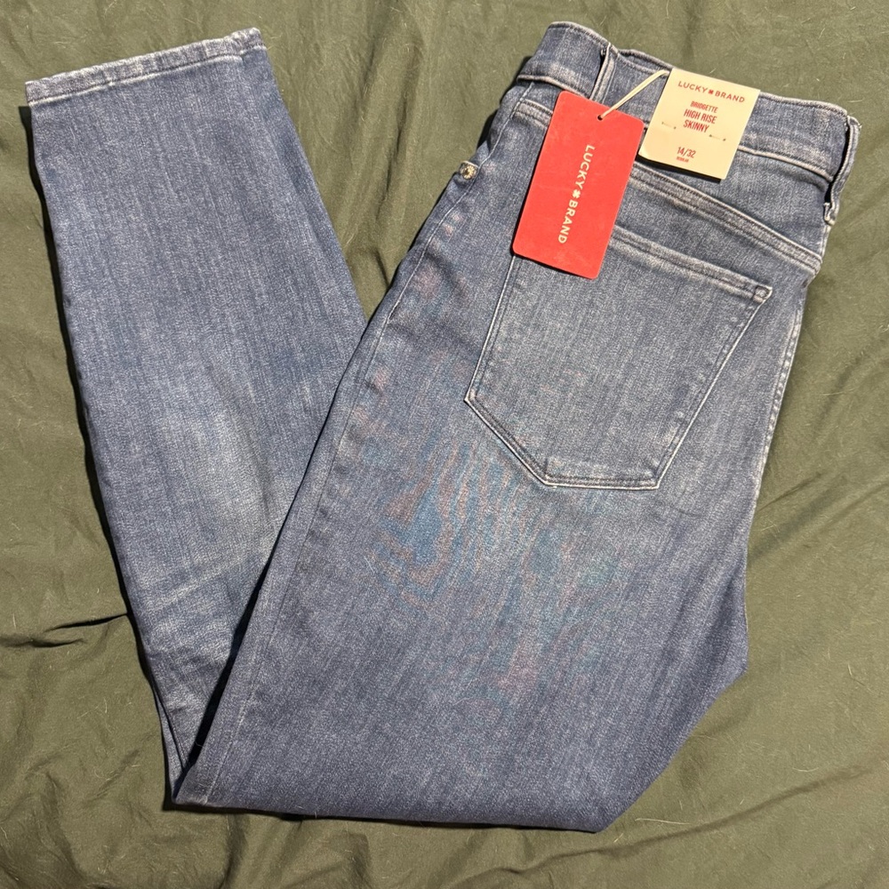 Lucky Brand Blue Slim Straight Jeans